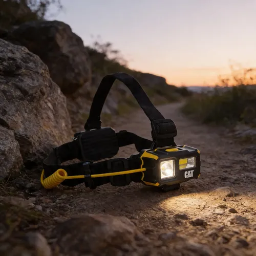 LINTERNA TIPO MINERO 120/250 LUMENS CAT - imagen 2