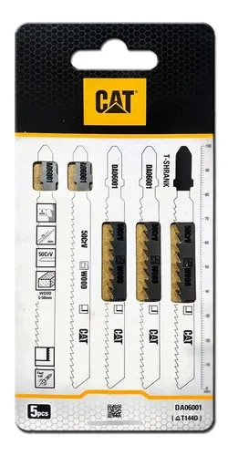 Hoja p/ Sierra Caladora Mad/Plast 100x1.2x6tpi Hcs T144d 75mm 5 PZAS - imagen 2
