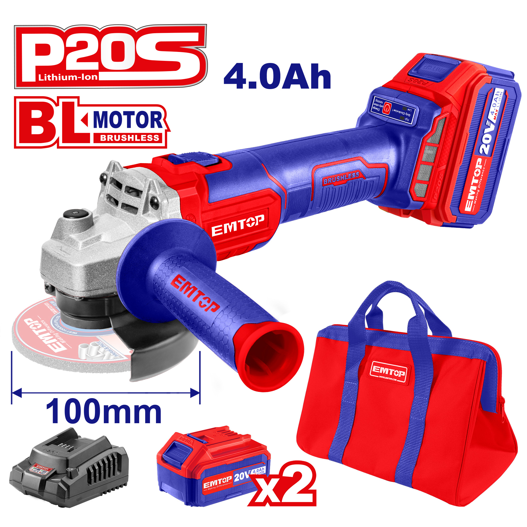 Bolso Portaherramientas 20'' 20kg Max. c/Ruedas - imagen 3
