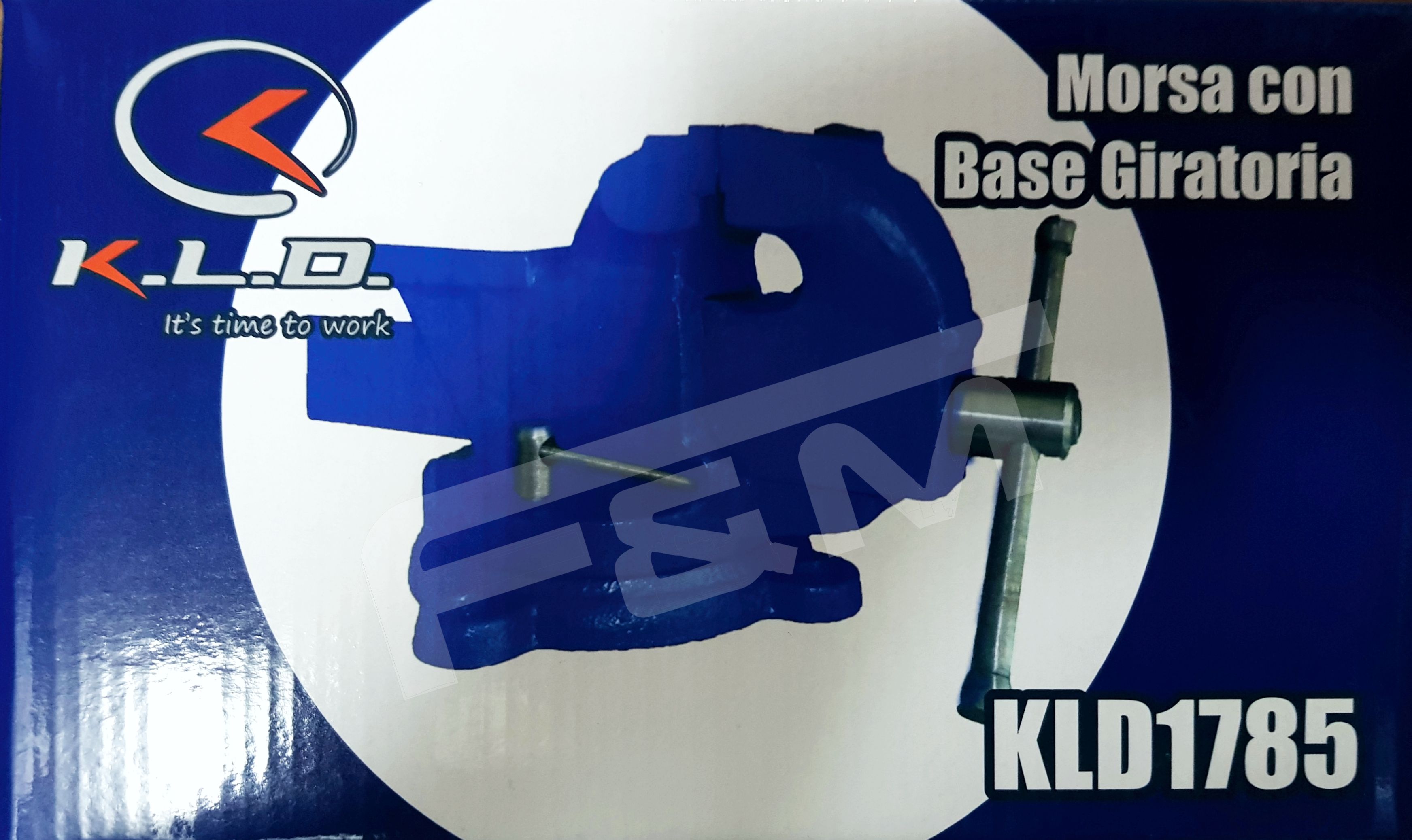 Morsa 75mm (3pulg) Base/Giratoria