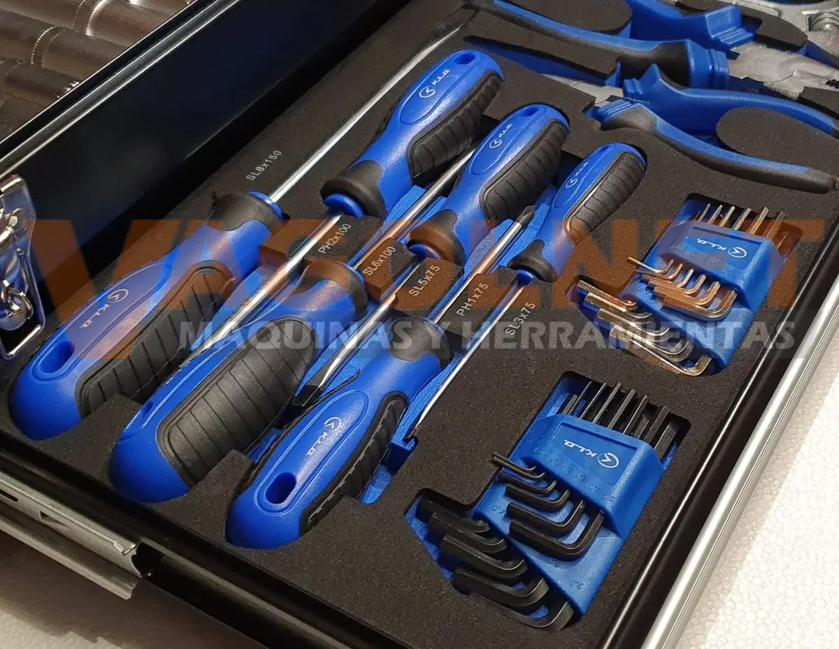 Set Herramientas 133 Piezas con Caja Metalica - imagen 3