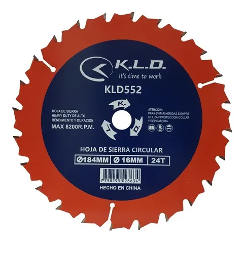 Hoja Sierra Circular Heavy Duty 7 1/4 X24d - imagen 3