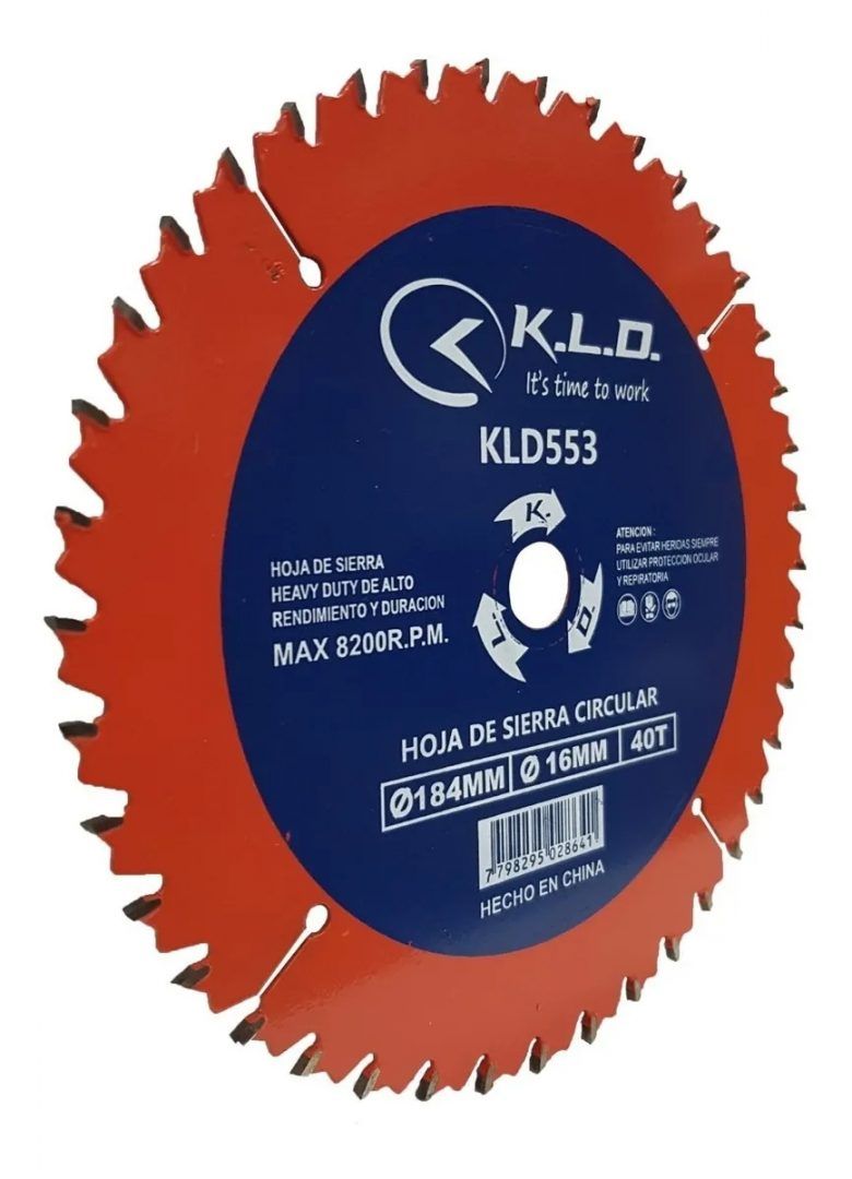 Hoja Sierra Circular Heavy Duty 7 1/4 X40d - imagen 3