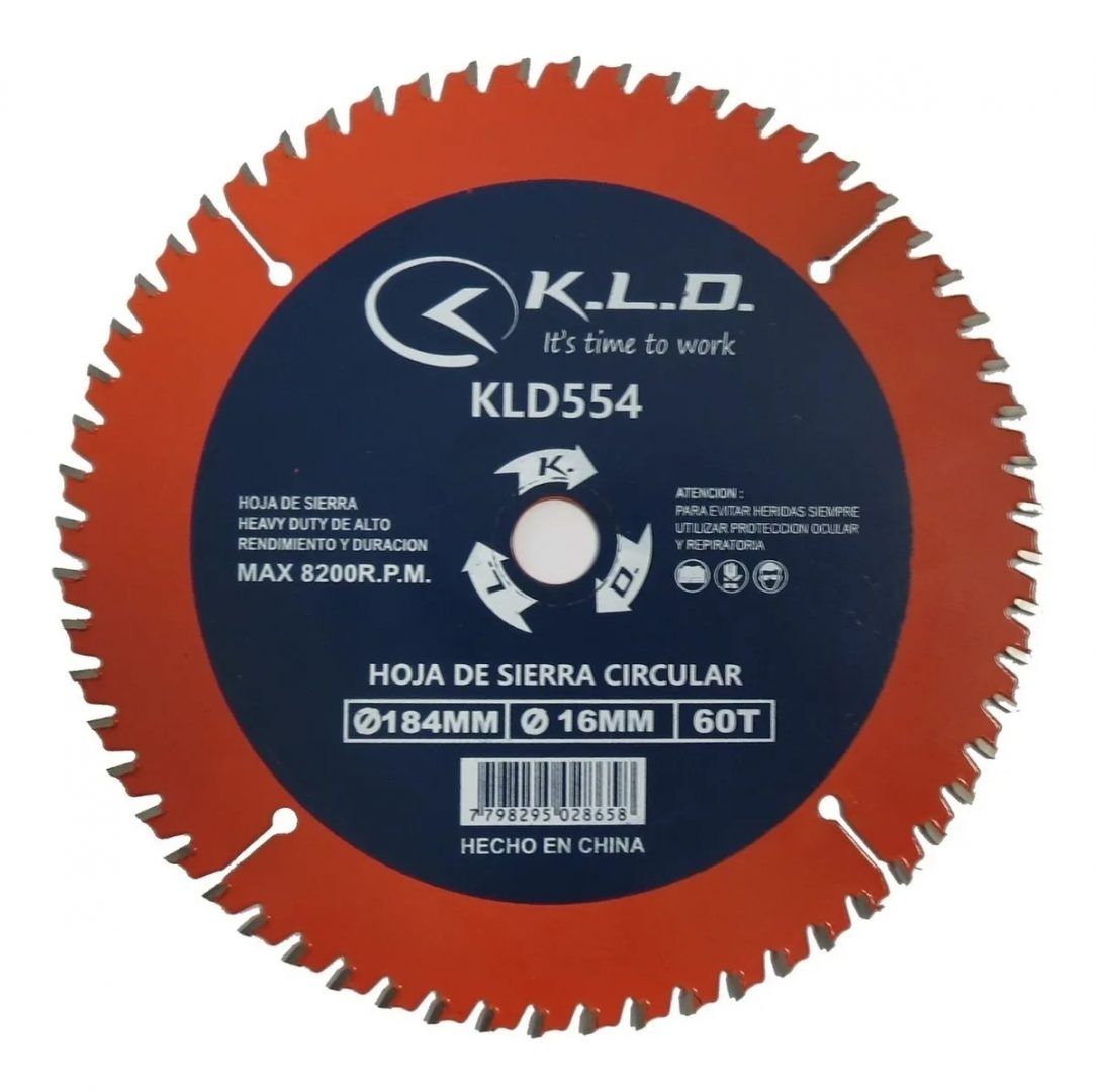 Hoja Sierra Circular Heavy Duty 7 1/4 X60d - imagen 3