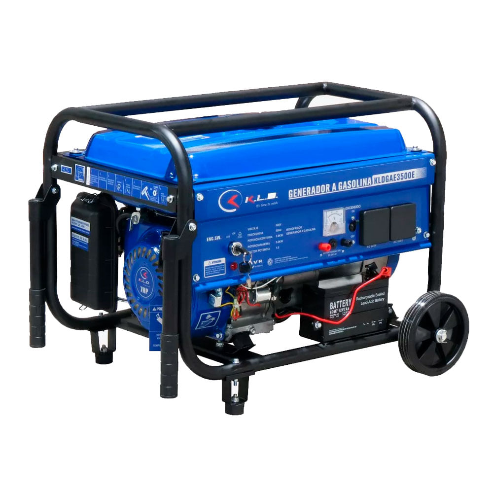 Generador Electrico 2.8 Kva 6.5 HP 220V Arr. Electrico