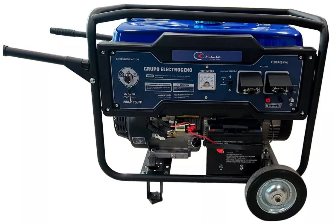 Generador Electrico Nafta 8kva-15hp - imagen 2