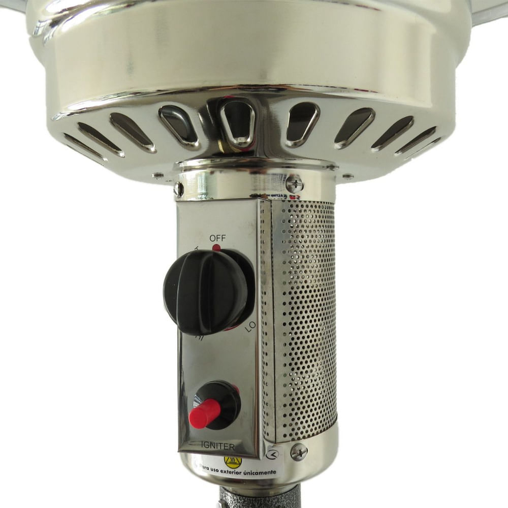 Calefactor de Patio Tipo Hongo a Gas (Acero) - imagen 3