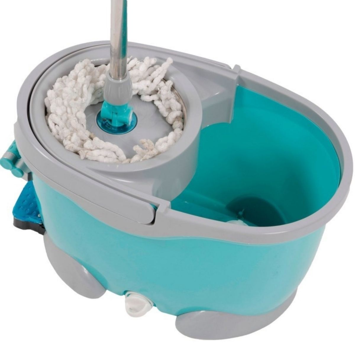 Mopa Balde Escurridor y Centrifugador sin Pedal c/ Ruedas - imagen 3