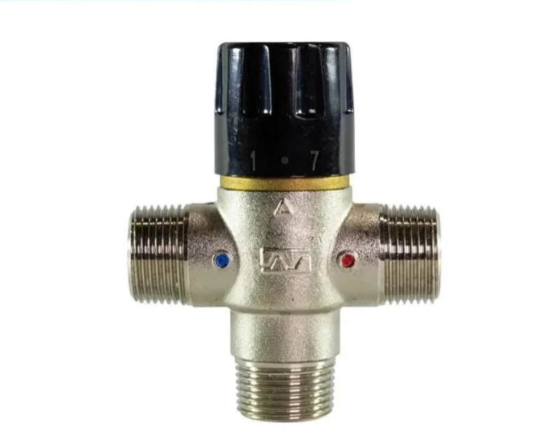 Válvula Termostática 3 Vías DN20 — Solar/Calefacción