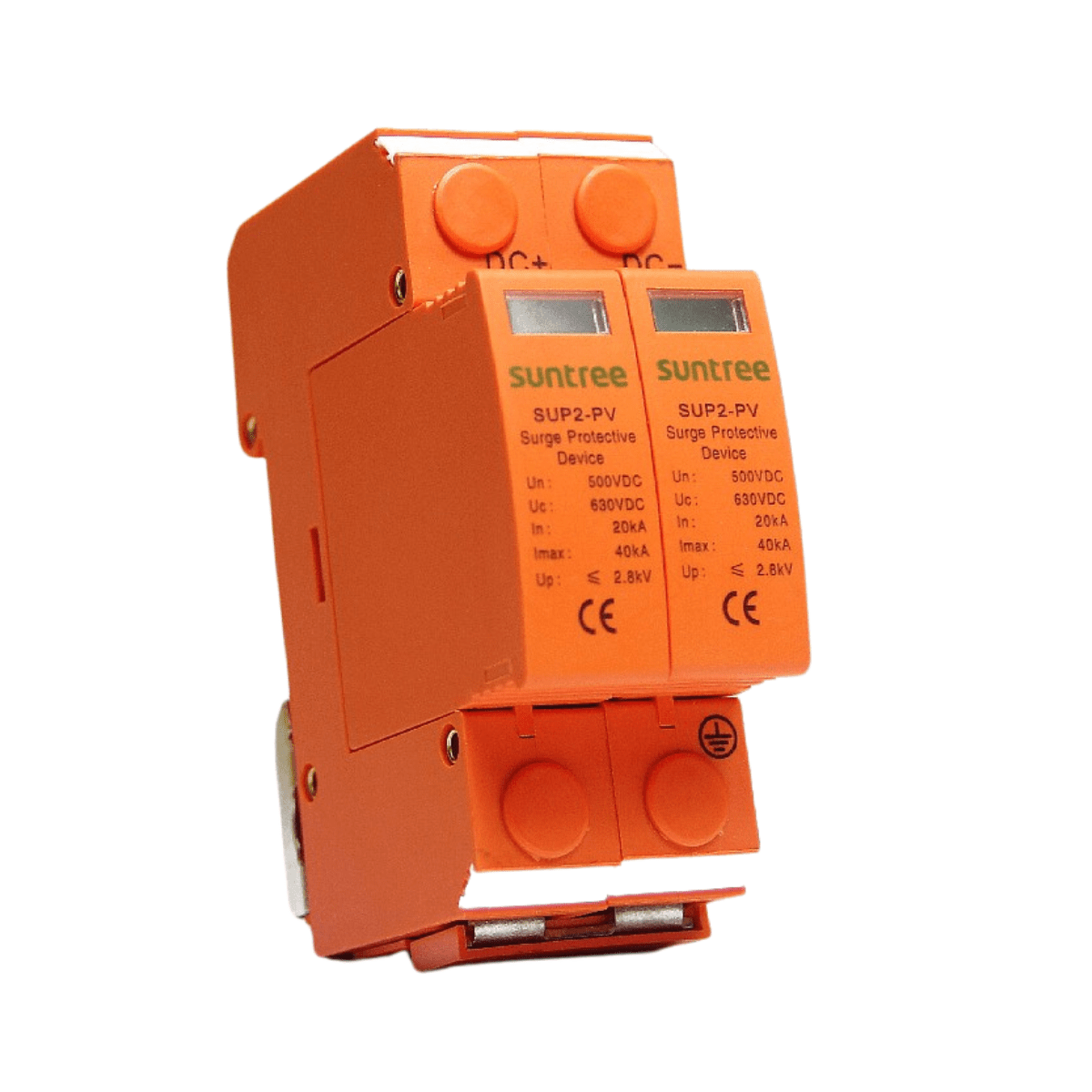 Descargador Sobretensiones CC 500V — Tipo II Suntree 40kA