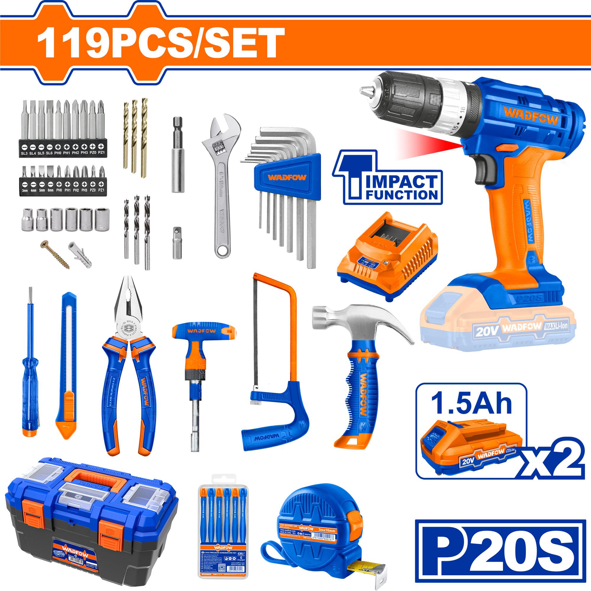 Jgo de Herramientas Manuales 27 PZS c/ Bolso Portaherramientas - imagen 3