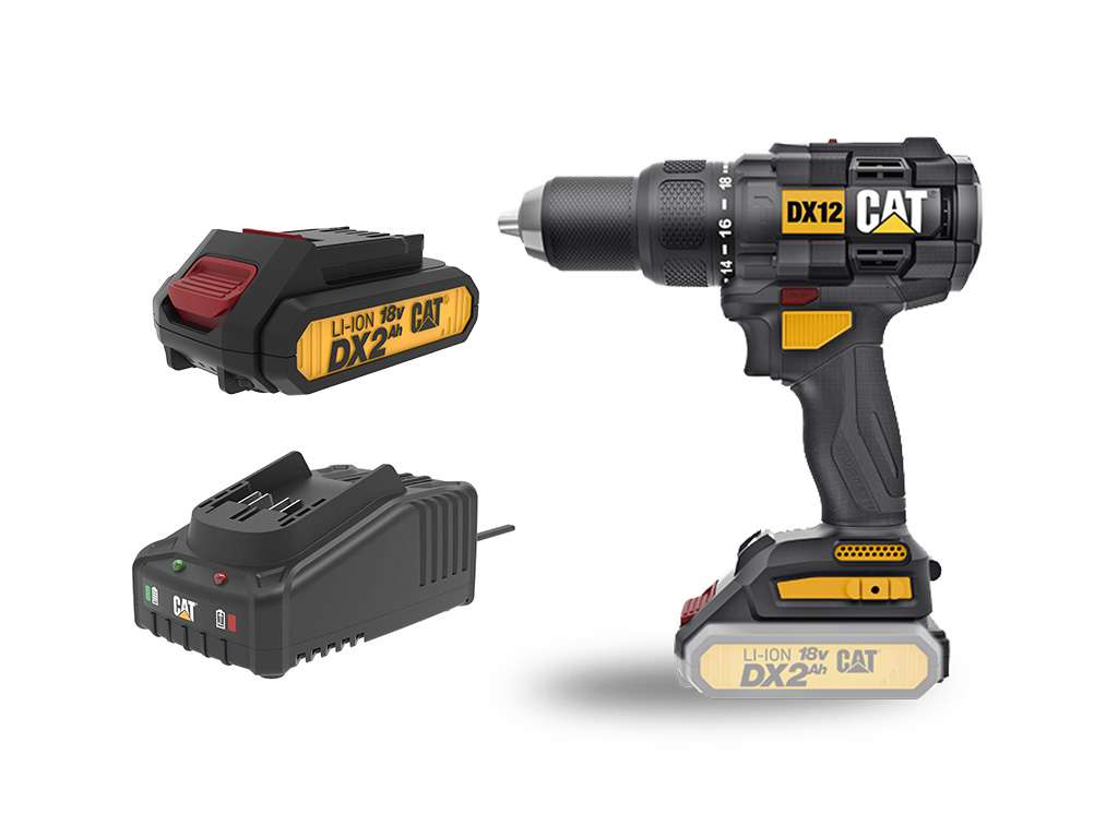 DX12B (taadro ATOR 18v) + DXK904 (cargador 2SH Y Bat) CATERPILLAR - imagen 2