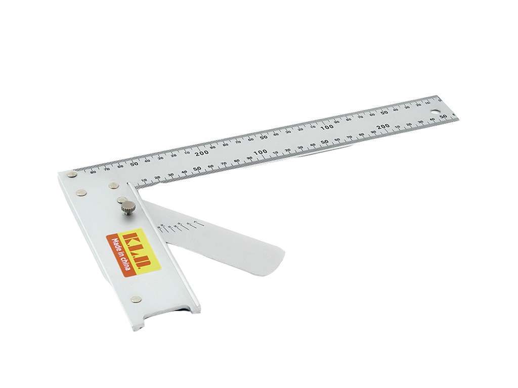 Escuadra Aluminio 30 CM c/Transportador - imagen 2