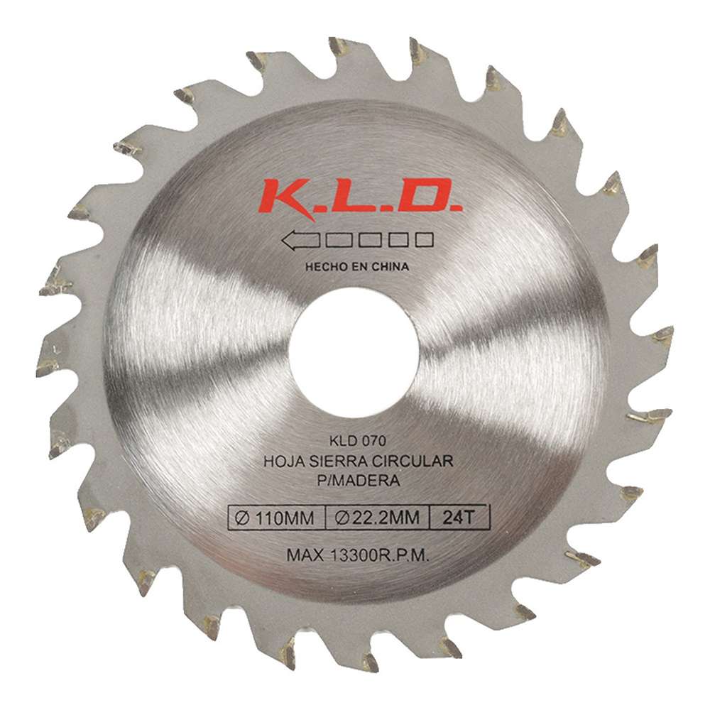 Hoja de Sierra Circular 110mm X 24 Dientes Widia - imagen 3