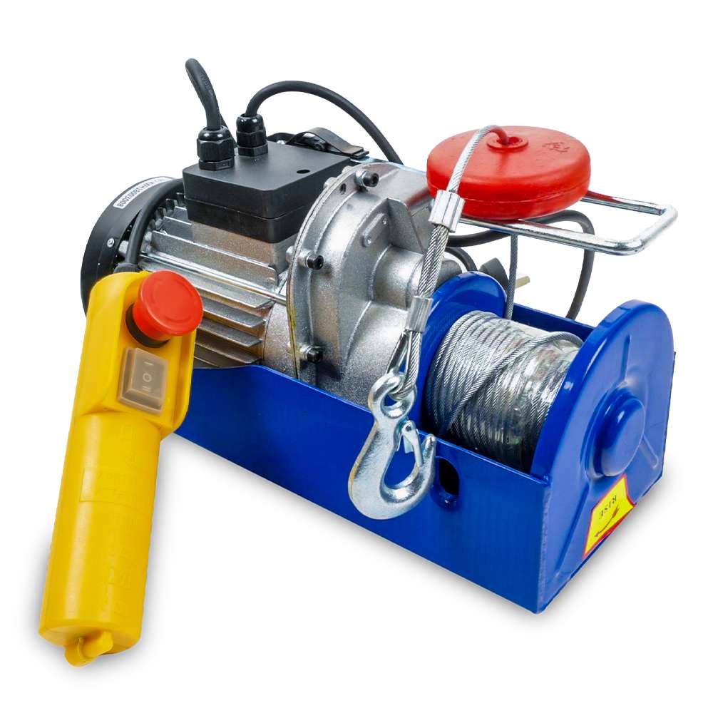 Aparejo Electrico 500kg Cable 12m/1020W - imagen 2