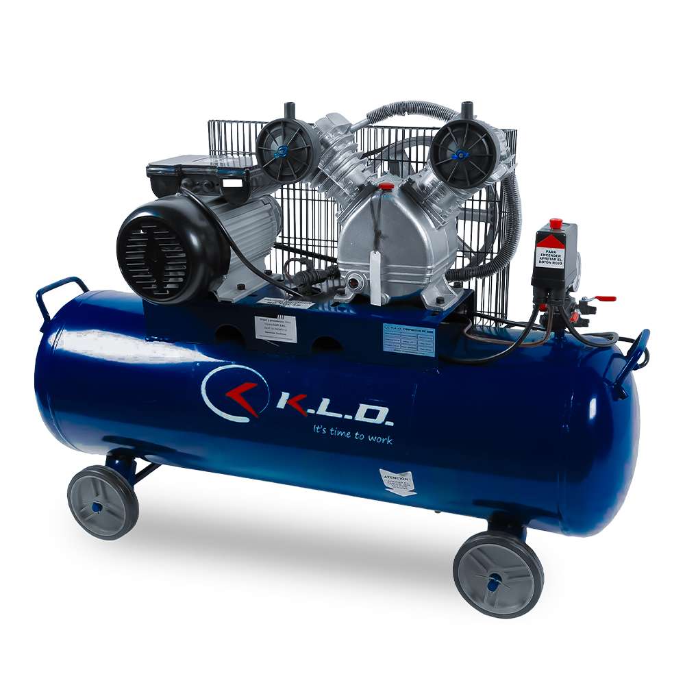 Compresor 100 LTS 3.0 HP Bicilindrico - imagen 2