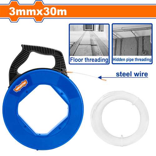 CINTA PASACABLE 3 MM x 30 MTS