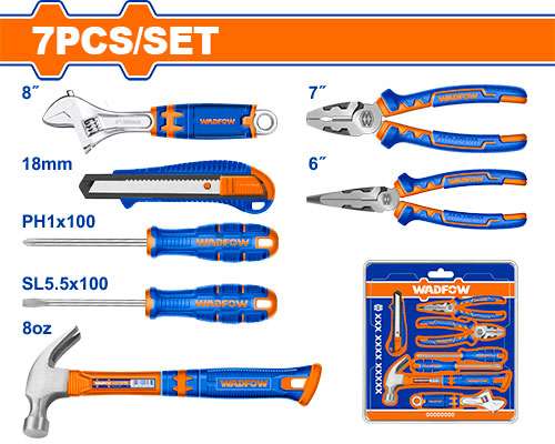 Jgo de Herramientas Manuales 7 PZS - imagen 2