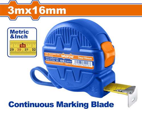 CINTA METRICA 3 MTS x 16 MM