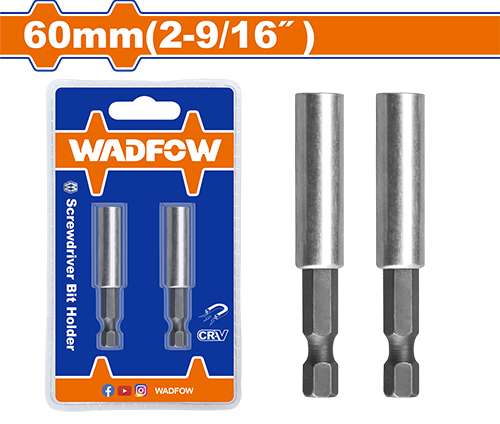 ADAPTADOR MAGNETICO 1/4 x 60 MM 2 PZS